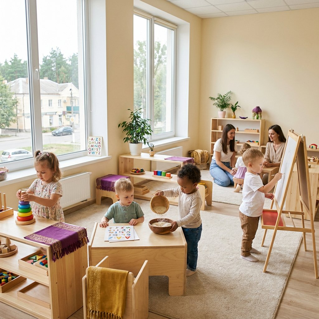 Montessori-садочок Happy Children у КМ «Міжріччя»